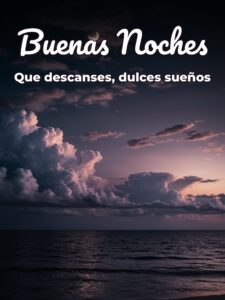 Frases de buenas noches cortas para Facebook