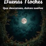 buenas noches que descanses, dulces sueños