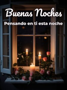 Frases de buenas noches mi amor para Facebook