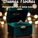 buenas noches pensando en ti esta noche