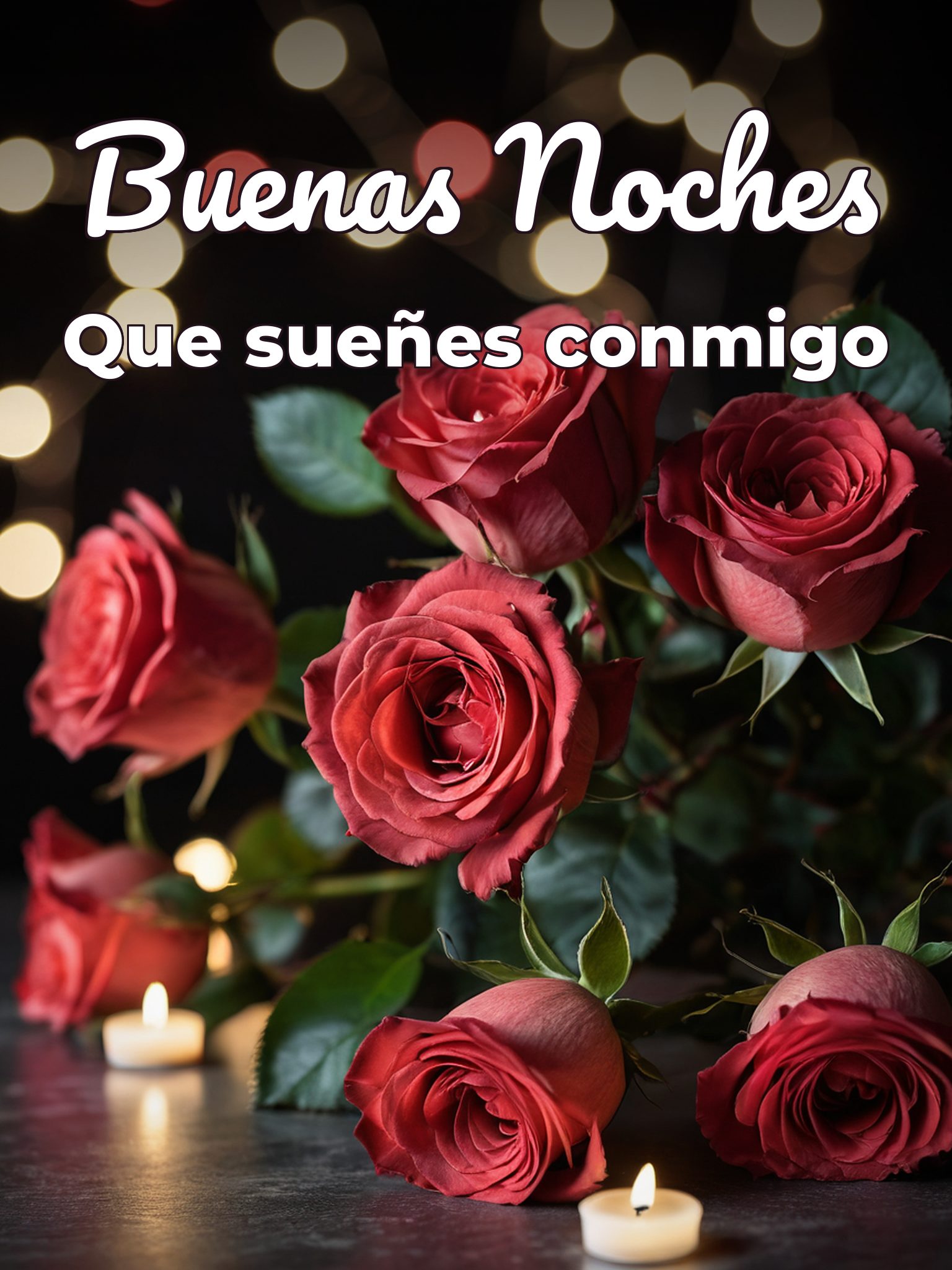 Frases de buenas noches mi amorcito para Facebook