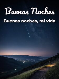 Frases de buenas noches para mi amor para Facebook