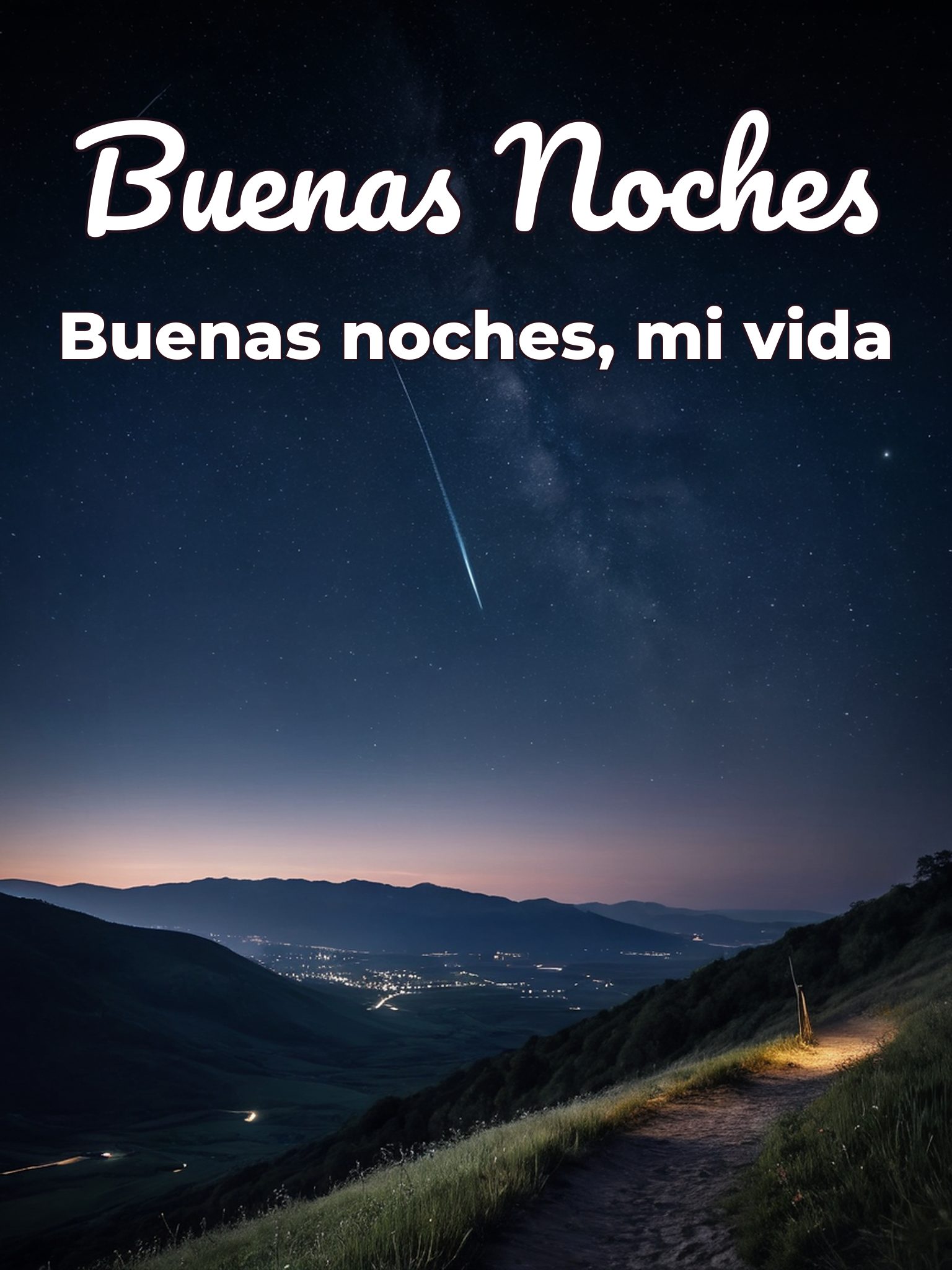Frases de buenas noches para mi amor para Facebook