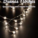 buenas noches que tengas una noche tranquila