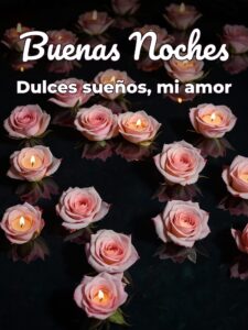 Frases de buenas noches para mi novia