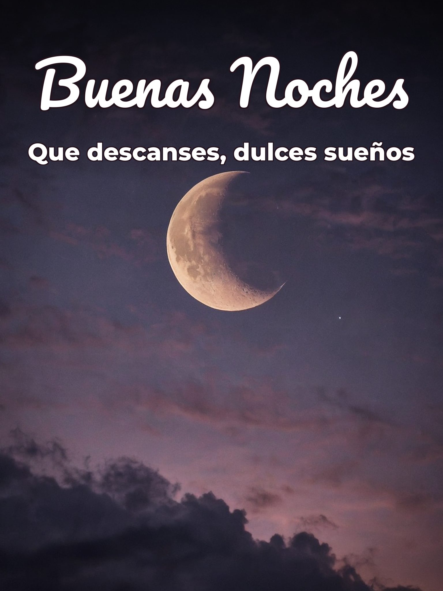 Frases de buenas noches para todos para Facebook