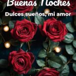 buenas noches dulces sueños, mi amor