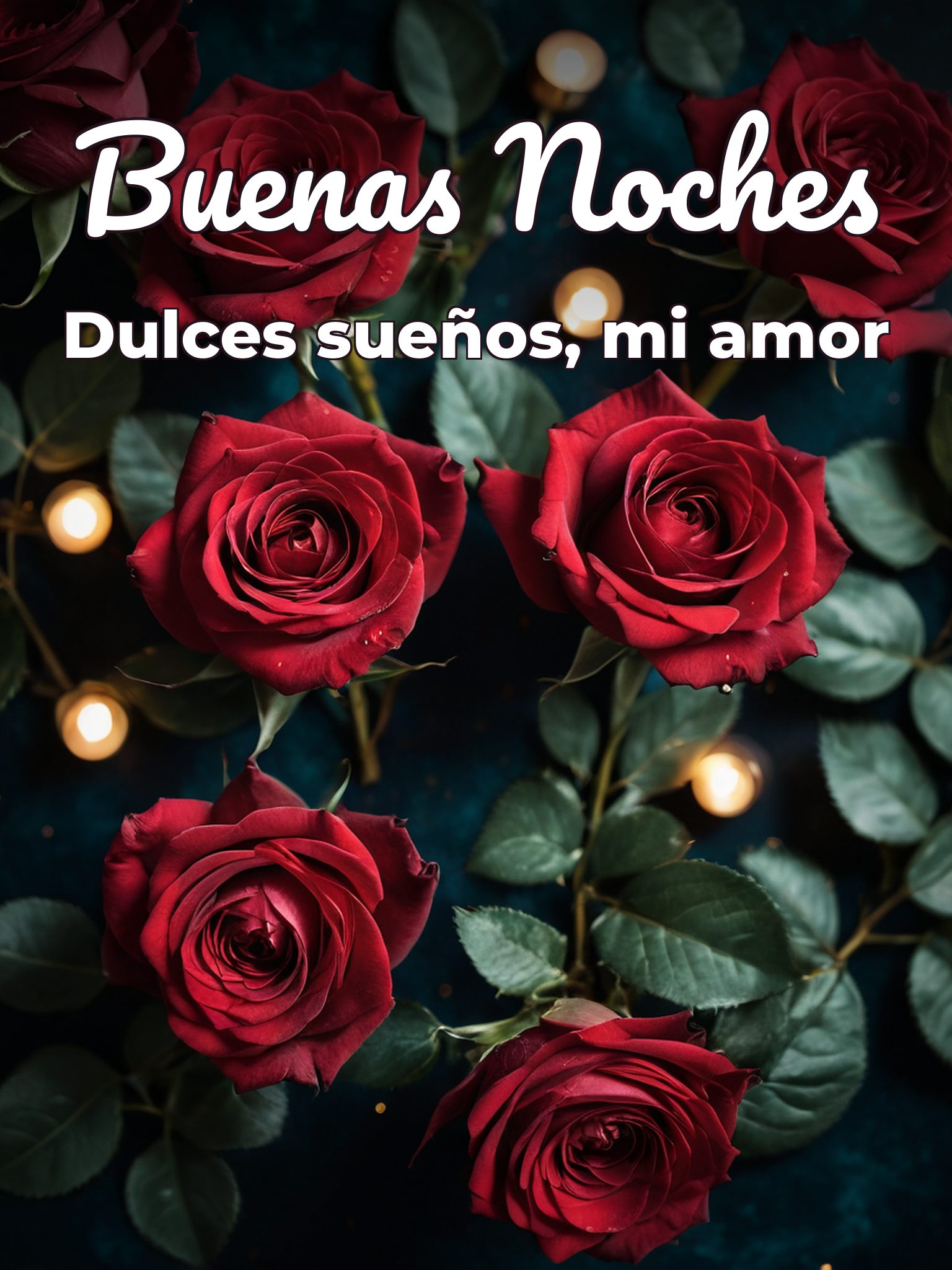 Frases de buenas noches para un amor