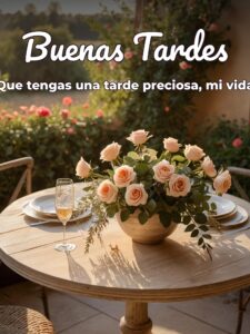 Frases de buenas tardes amor para WhatsApp celular
