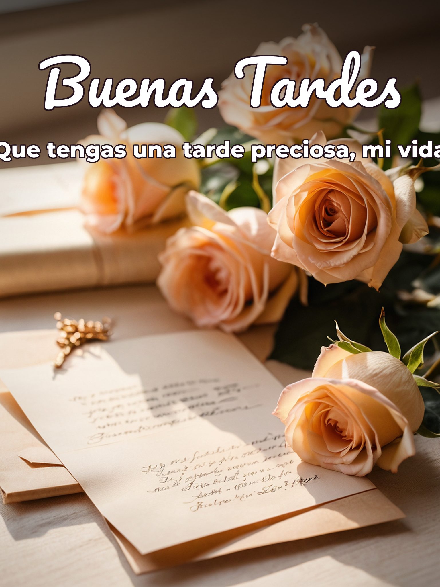Frases de buenas tardes mi amor para WhatsApp celular