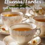 buenas tardes que tengan una bonita tarde
