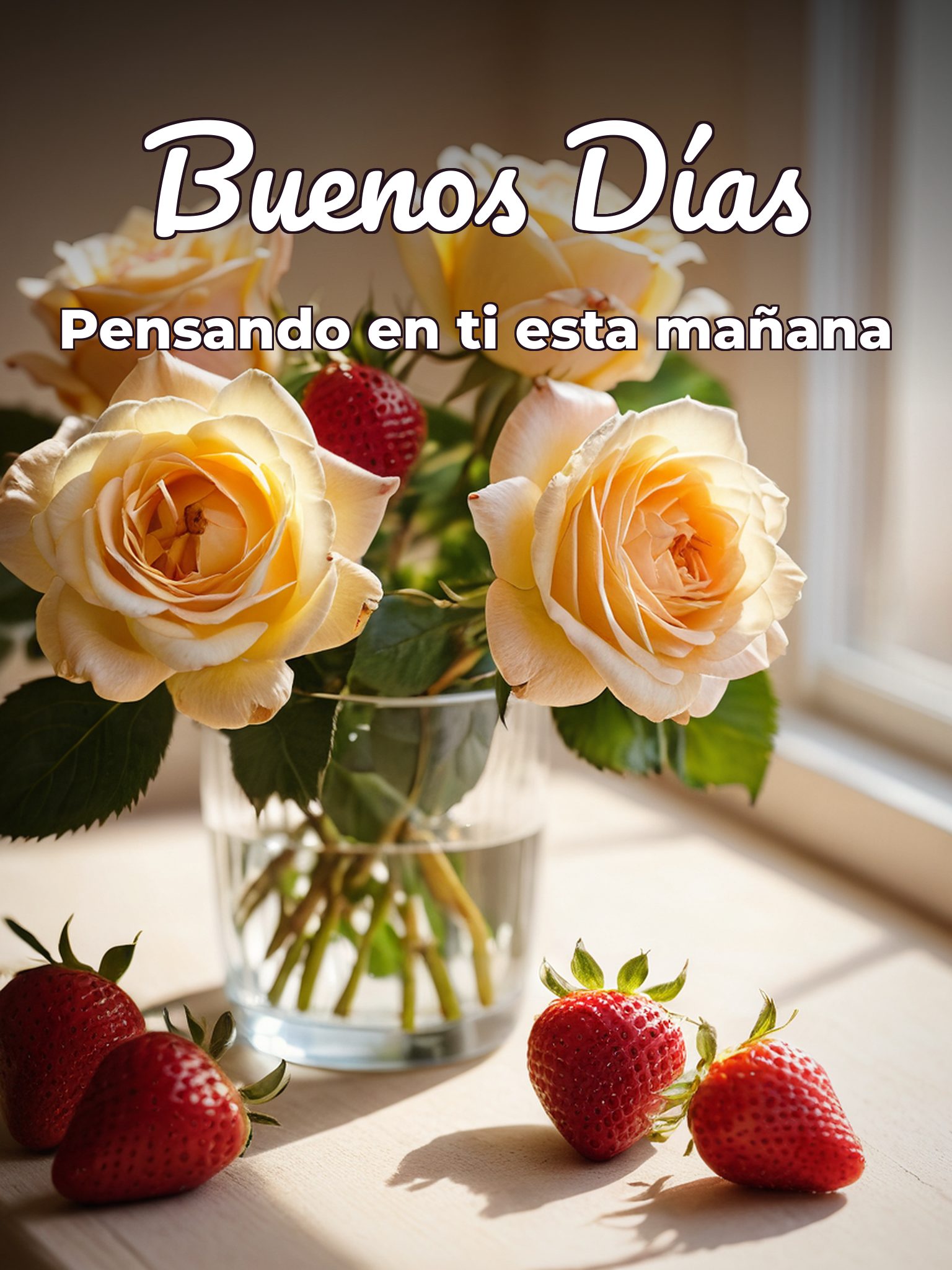 Frases de buenos días amor con imágenes para celular