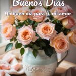buenos días un buen día para ti, mi amor