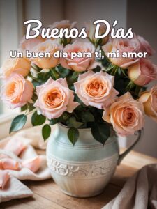 Frases de buenos días amor para celular