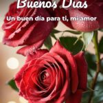 buenos días un buen día para ti, mi amor