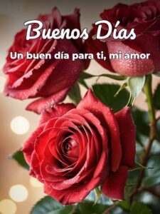 Frases de buenos días amor para mi amor