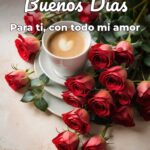 buenos días para ti, con todo mi amor