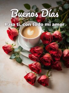 Frases de buenos días amor para WhatsApp