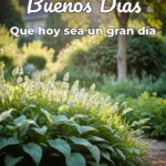 buenos días que hoy sea un gran día