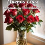 buenos días pensando en ti esta mañana