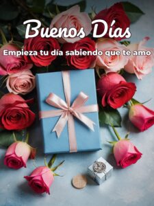 Frases de buenos días con imágenes bonitas para mi amor