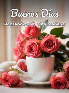 Frases de buenos días lindas para mi amor