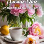 buenos días un buen día para ti, mi amor