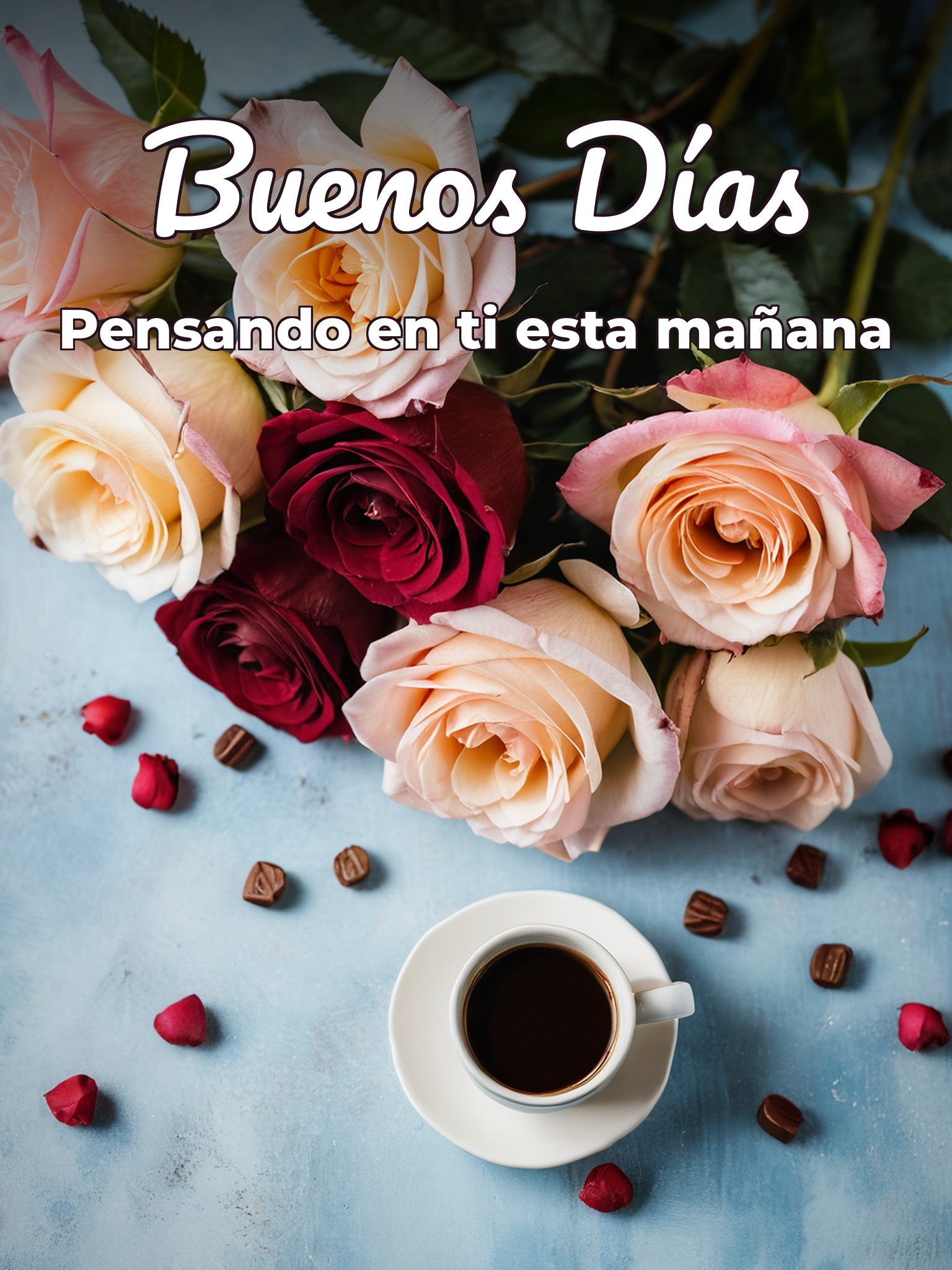 Frases de buenos días para amor para Facebook
