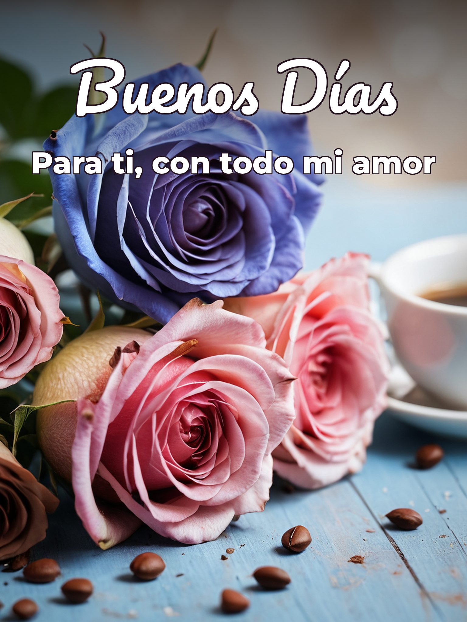 Frases de buenos días para amor para WhatsApp