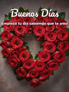 Frases de buenos días para el amor
