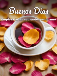 Frases de buenos días para el amor para celular