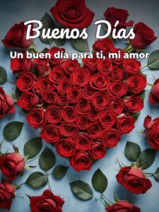Frases de buenos días para el amor para Facebook