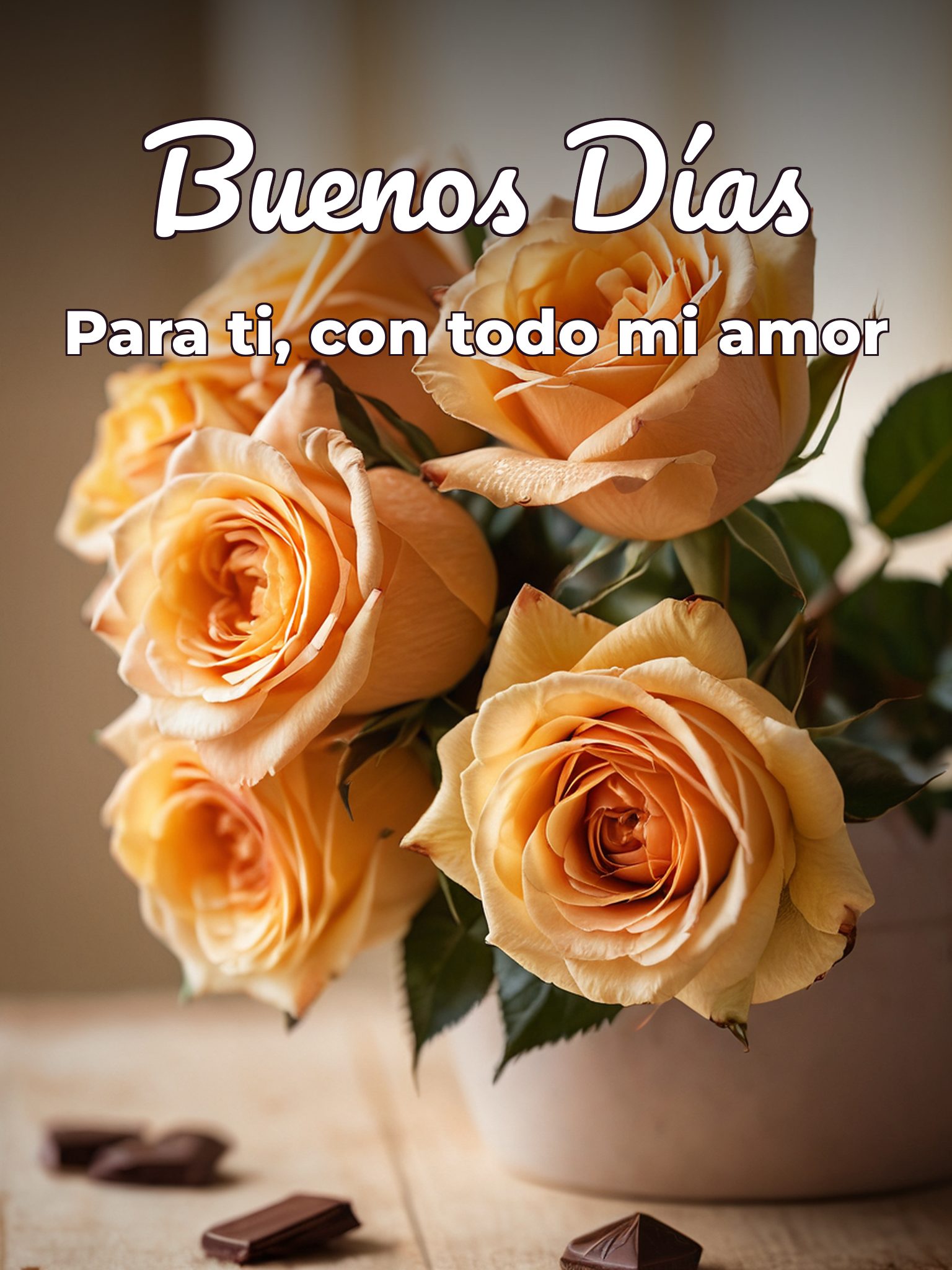 Frases de buenos días para enamorar para celular