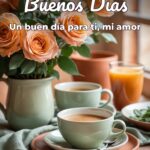 buenos días un buen día para ti, mi amor