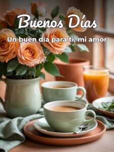Frases de buenos días para enamorar para Facebook