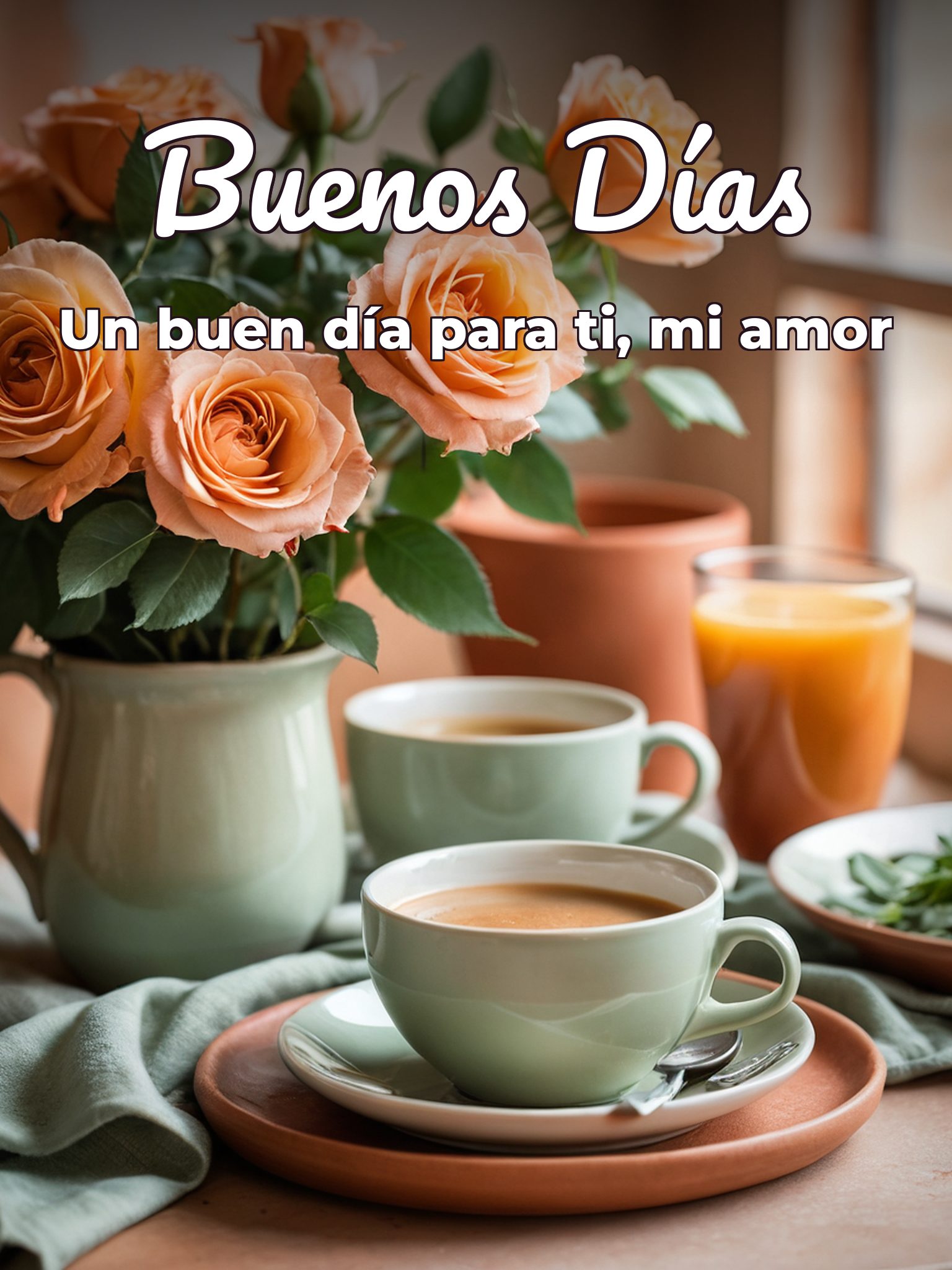 Frases de buenos días para enamorar para Facebook