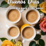 buenos días un buen día para ti, mi amor