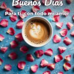 buenos días para ti, con todo mi amor