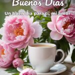 buenos días un buen día para ti, mi amor
