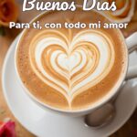buenos días para ti, con todo mi amor