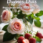 buenos días pensando en ti esta mañana