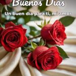 buenos días un buen día para ti, mi amor