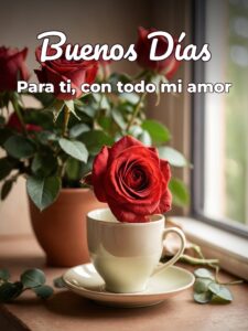 Frases de buenos días para un amor para mi amor