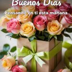 buenos días pensando en ti esta mañana