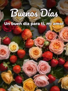 Frases de buenos días y amor para Facebook