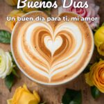 buenos días un buen día para ti, mi amor