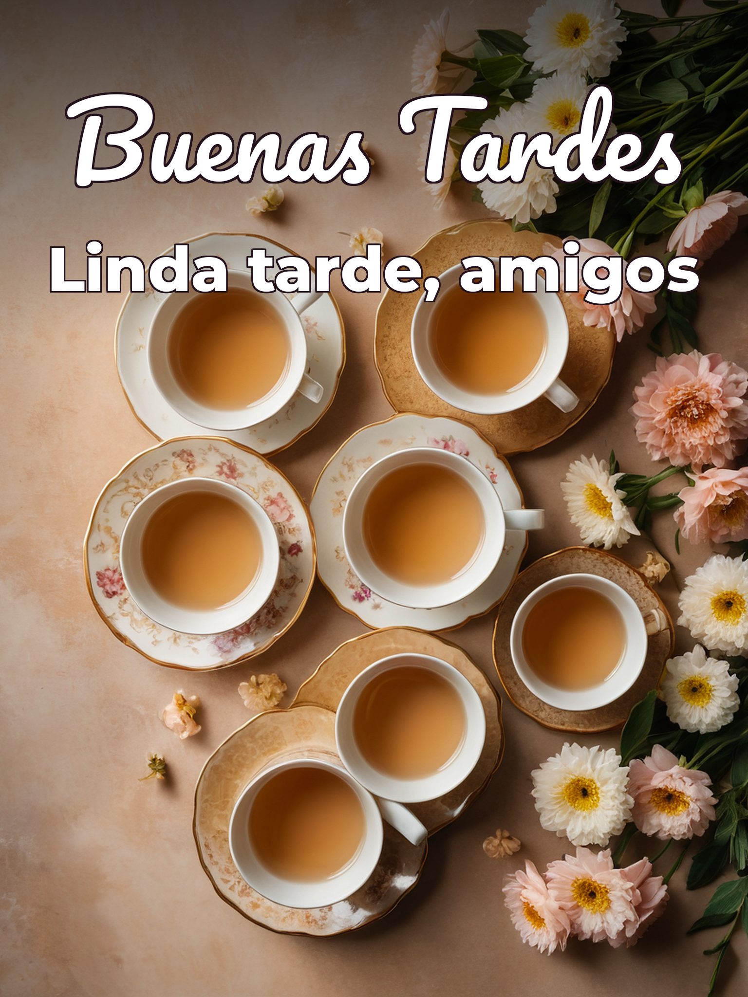 Frases de feliz tarde amigos para WhatsApp celular