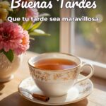 buenas tardes que tu tarde sea maravillosa