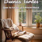 buenas tardes que tu tarde sea maravillosa