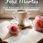 feliz martes que hoy sea un gran martes